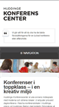 Mobile Screenshot of huddingekonferenscenter.se